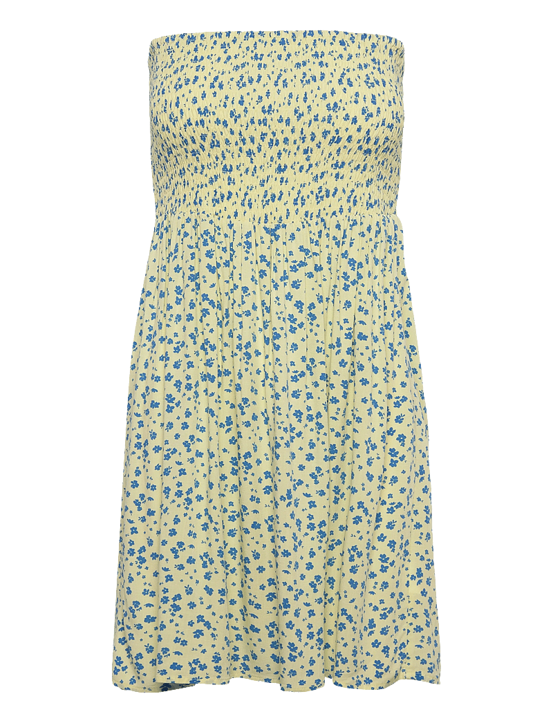Rip Curl - SURF SIDE SHIRRED DRESS - klänningar & kjolar - light yellow - 2