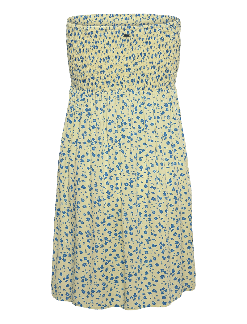 Rip Curl - SURF SIDE SHIRRED DRESS - klänningar & kjolar - light yellow - 3