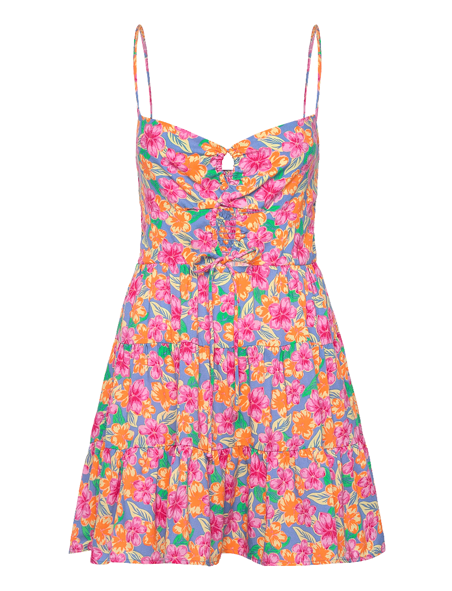 Rip Curl - MALIBU COVE MINI DRESS - sukienki - blue - 0
