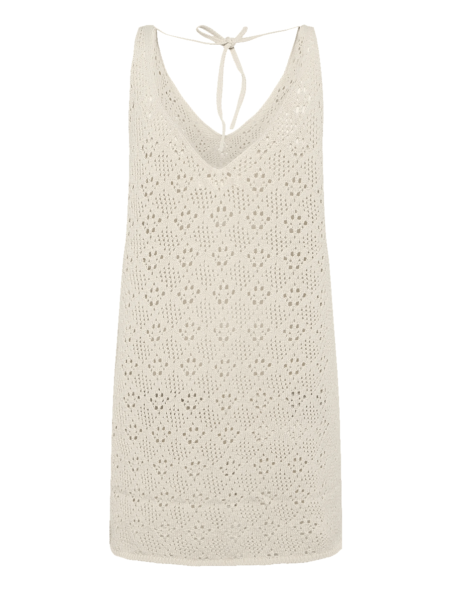 Rip Curl - HALF MOON BAY CROCHET DRESS - sand - 1