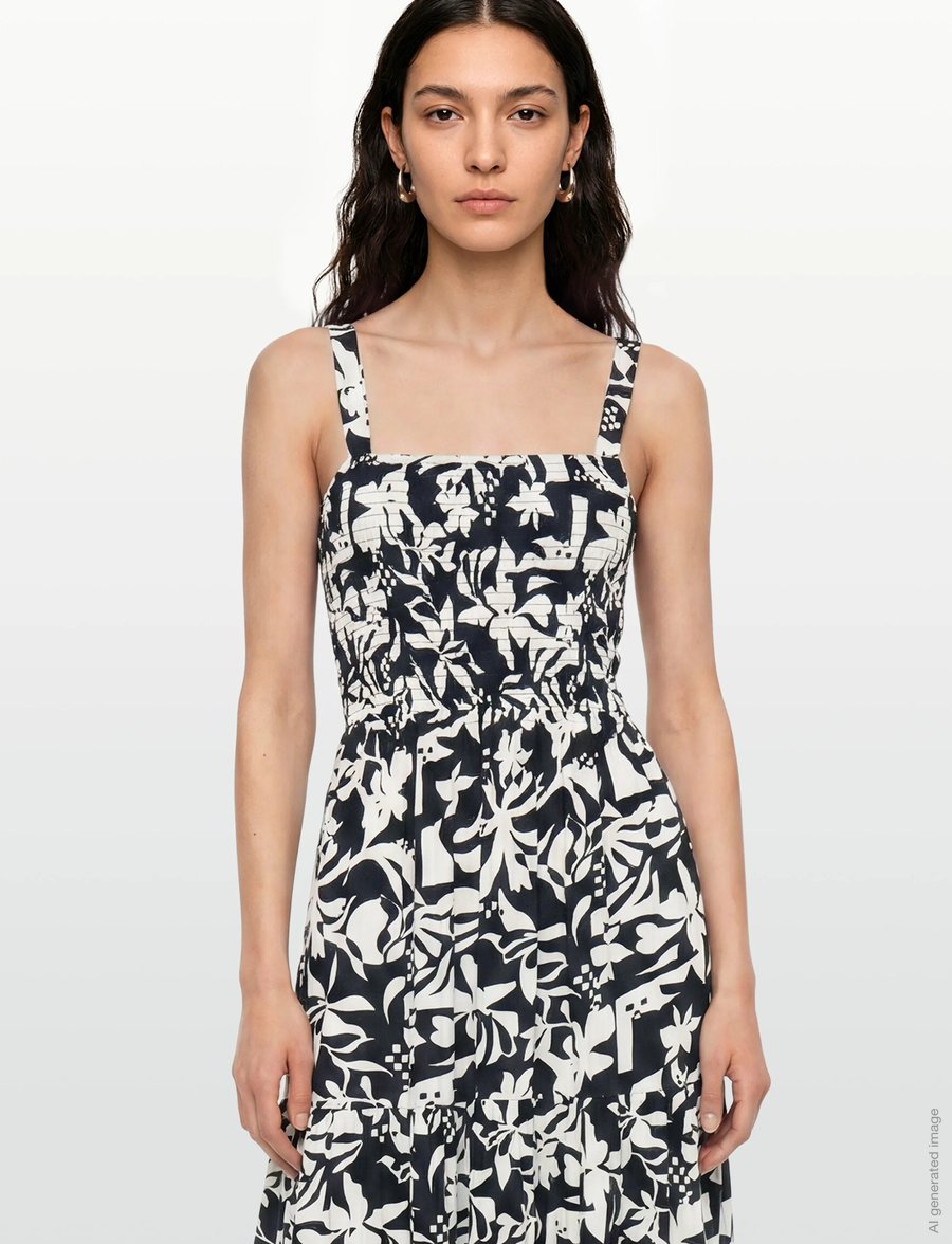 Rip Curl - TOPANGA CANYON MAXI DRESS - bone/black - 3