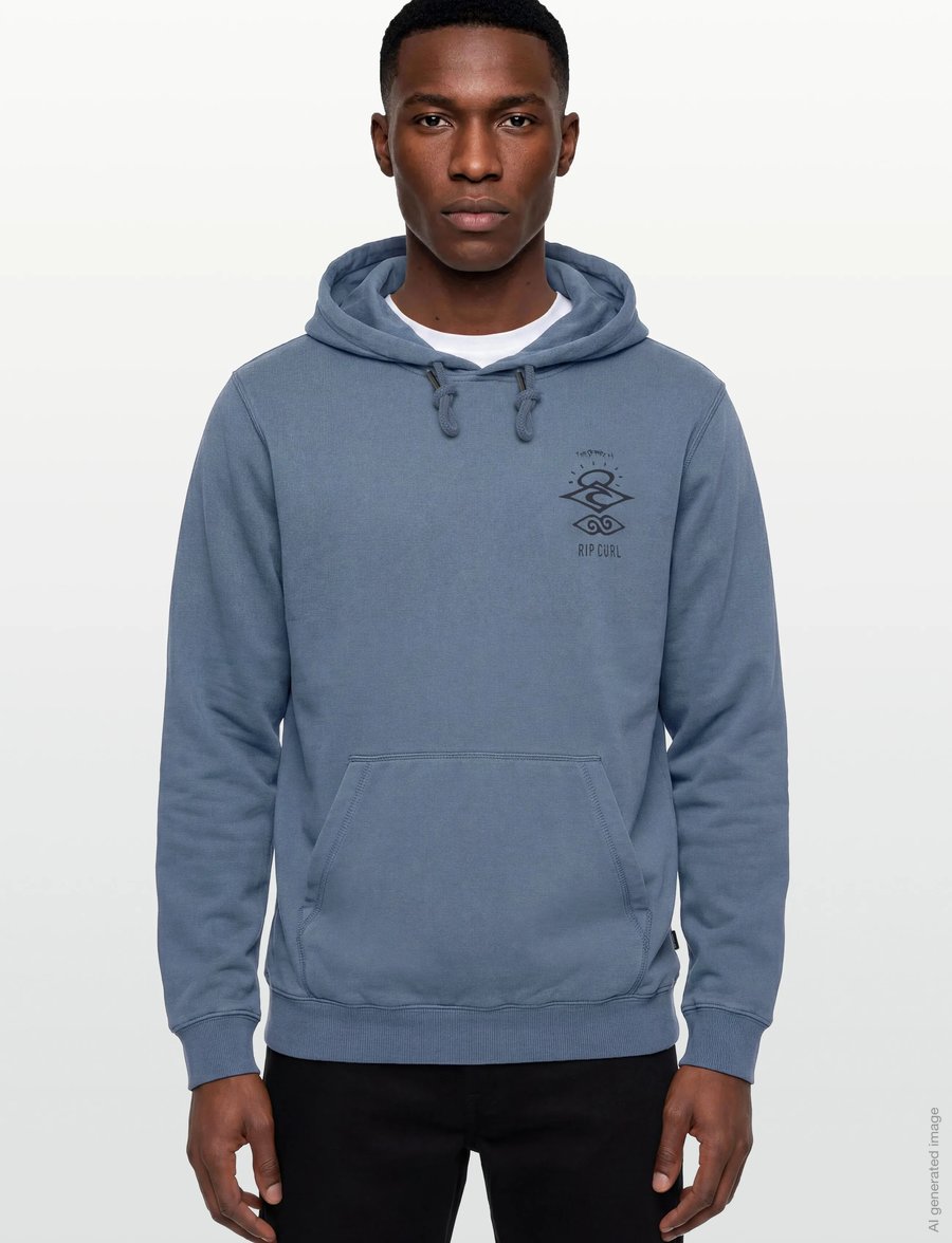 Rip Curl - SEARCH ICON HOOD - huvtröjor - bluefin - 3