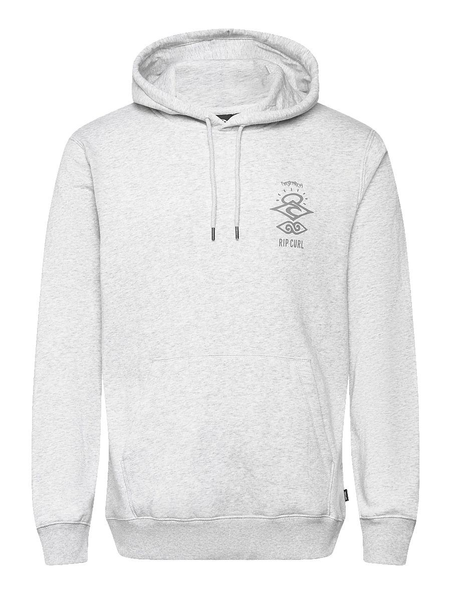 Rip Curl - SEARCH ICON HOOD - huvtröjor - light grey marl - 0