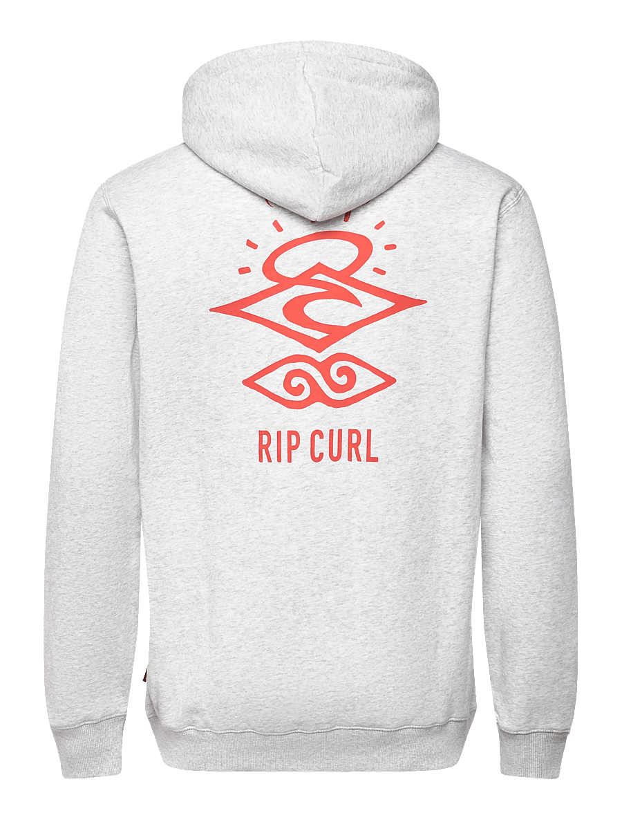 Rip Curl - SEARCH ICON HOOD - huvtröjor - light grey marl - 1