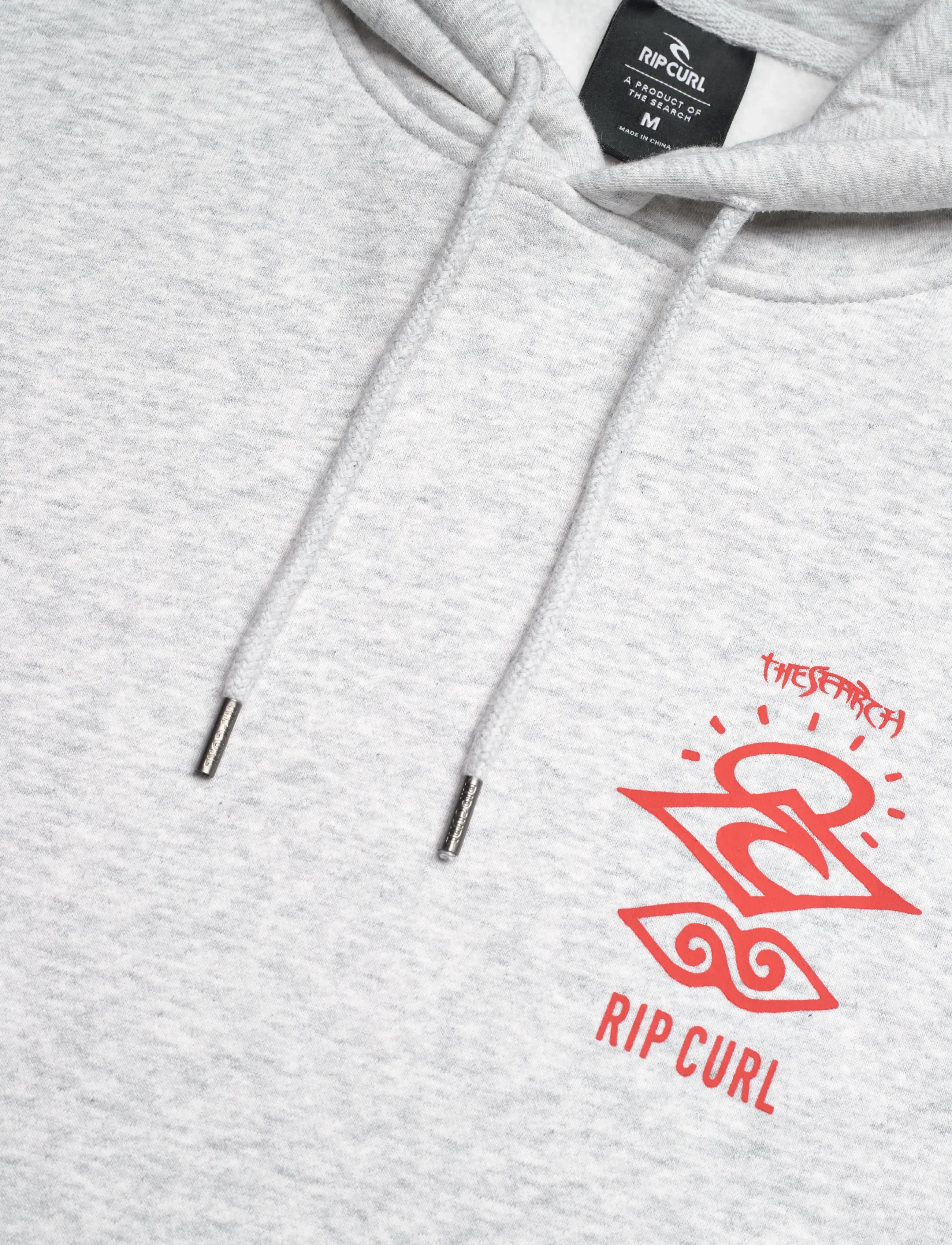 Rip Curl - SEARCH ICON HOOD - kapuzenpullover - light grey marl - 2