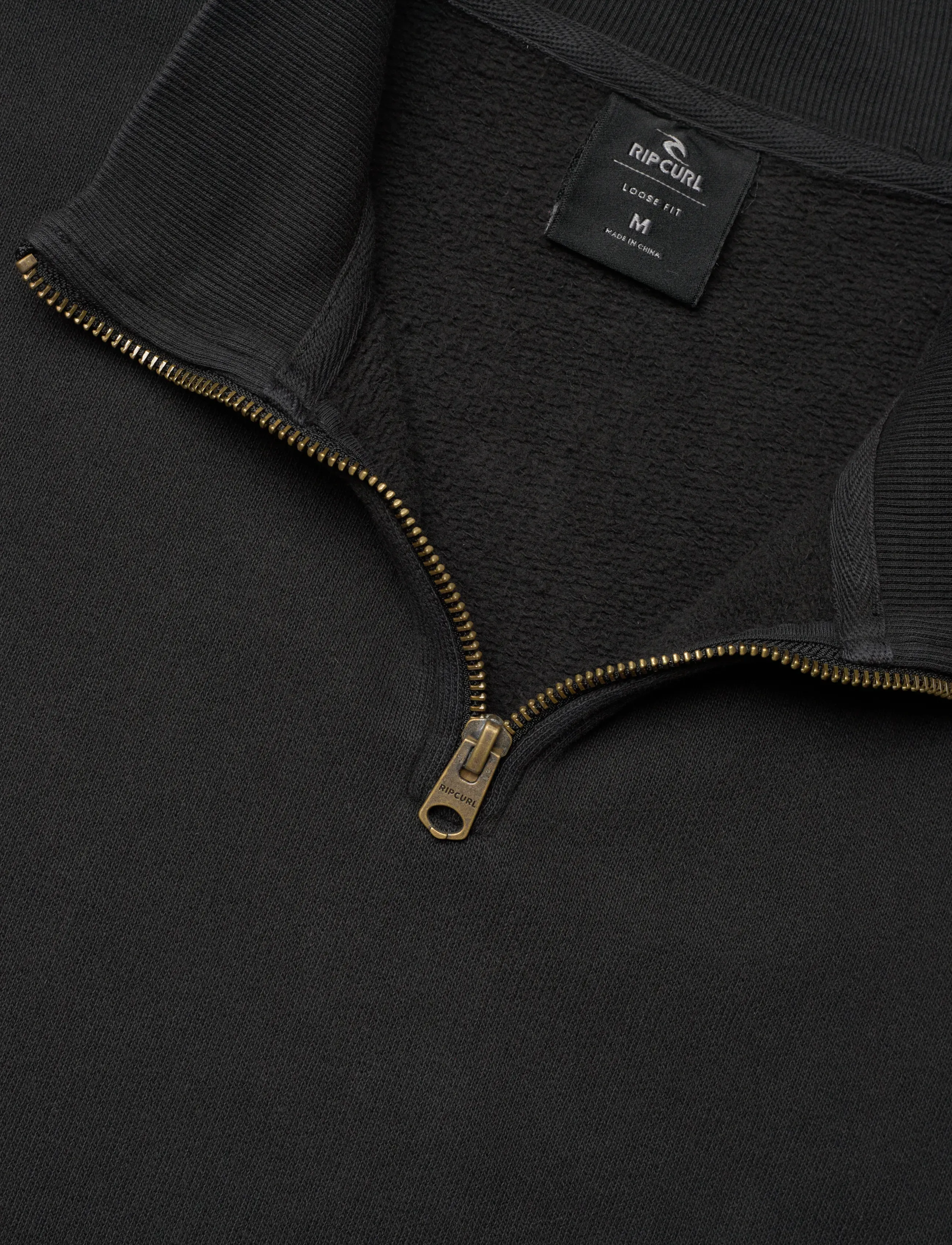 Rip Curl - PREMIUM SURF QTR ZIP CREW - sport - black - 2