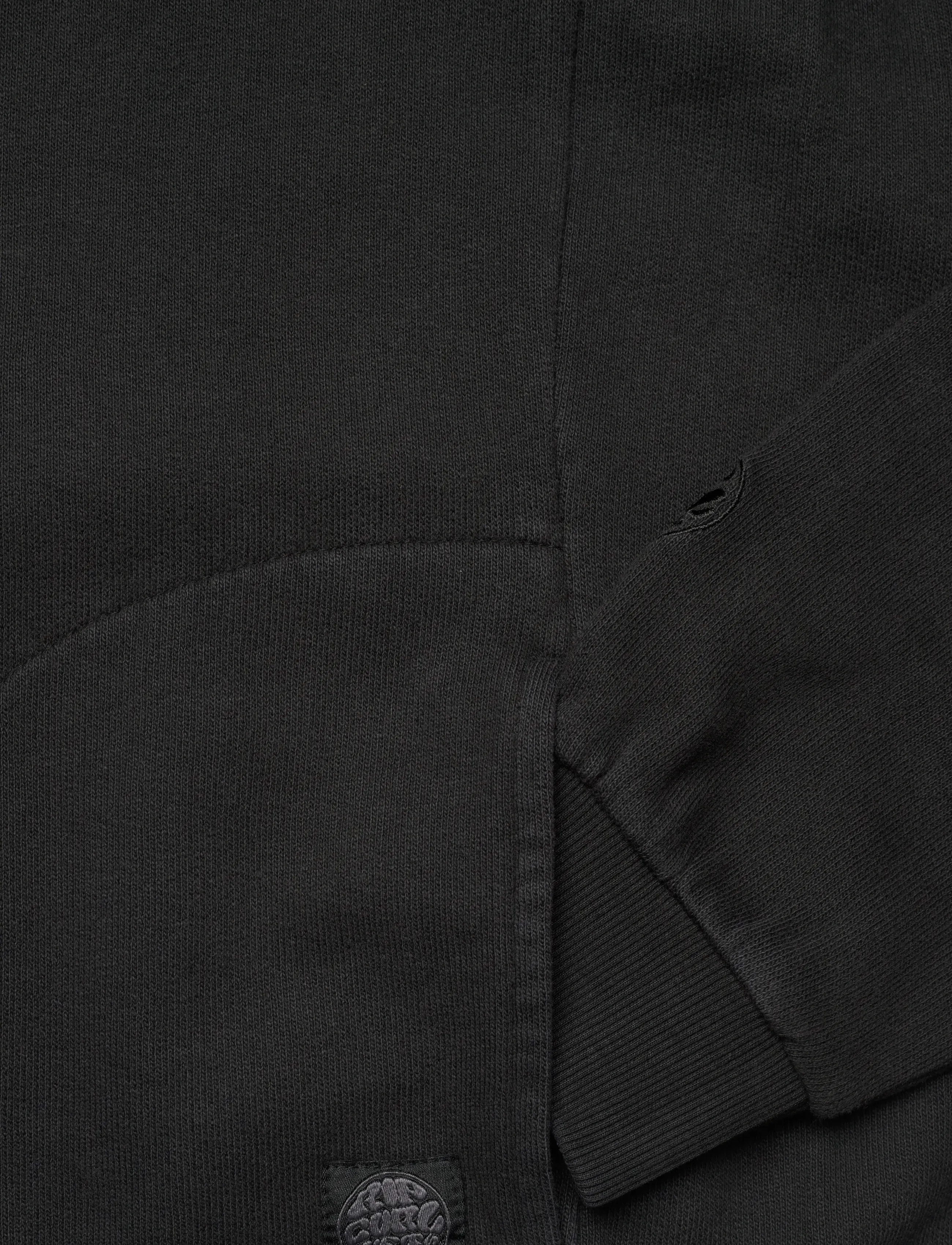 Rip Curl - PREMIUM SURF QTR ZIP CREW - sport - black - 3