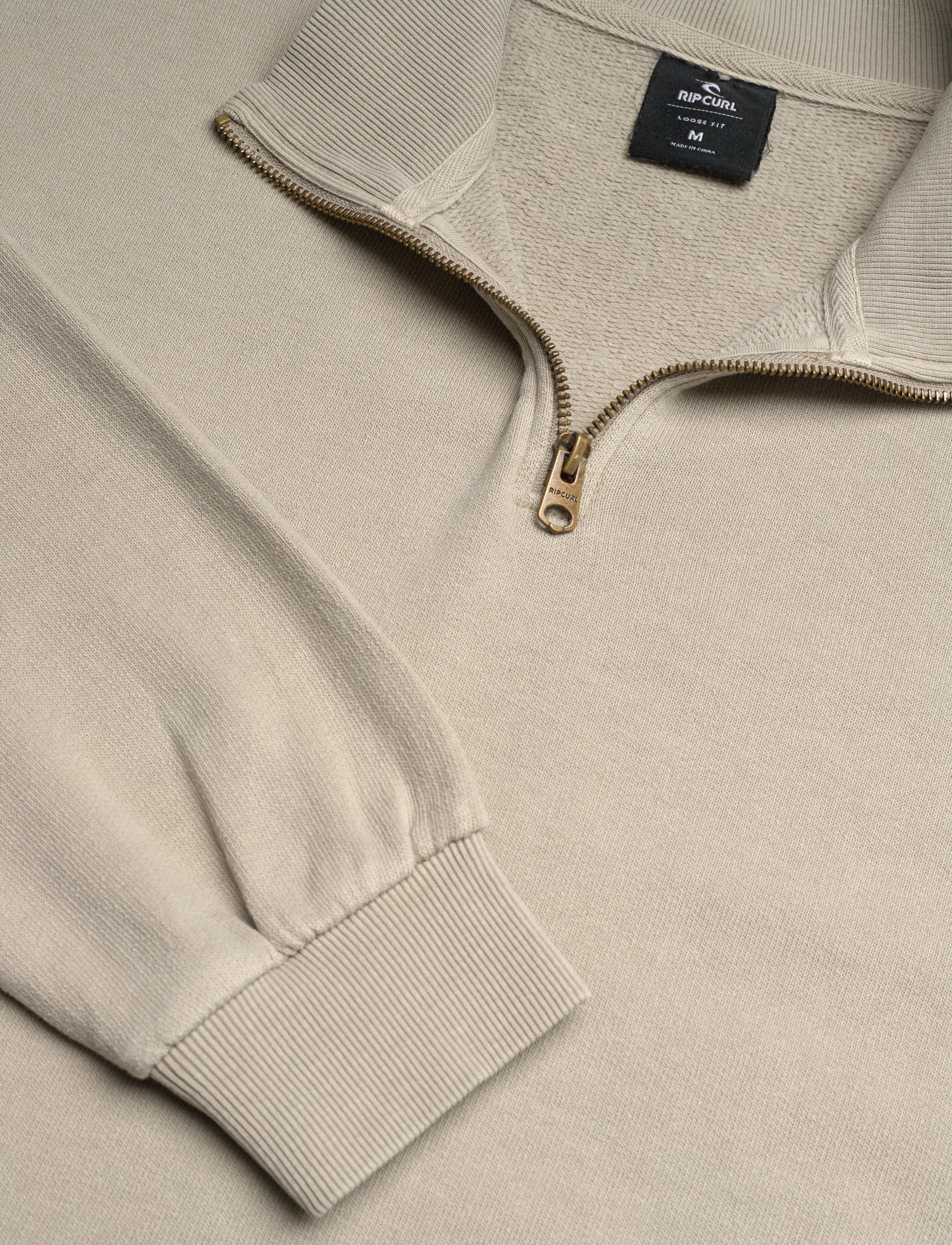 Rip Curl - PREMIUM SURF QTR ZIP CREW - sport - stone - 2