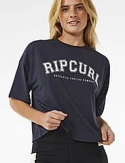 Rip Curl - RSS CROP TEE - navel shirts - navy - 4