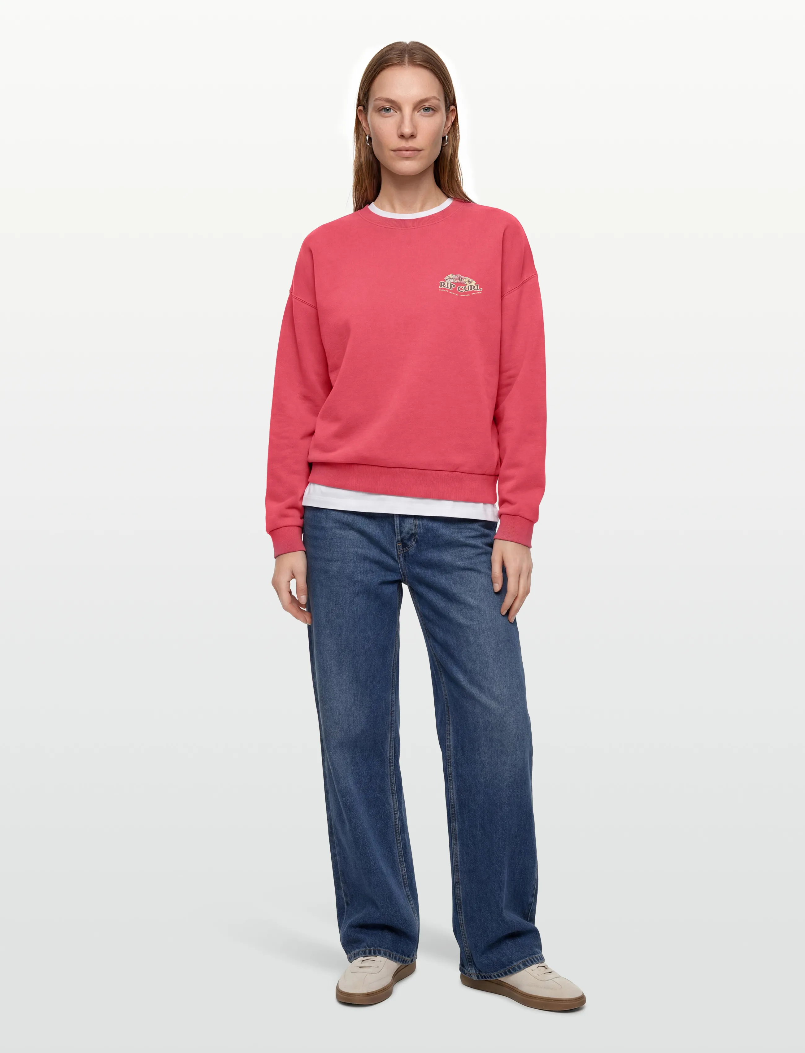 Rip Curl - BELLS HERITAGE CREW - sweatshirts - deep red - 0