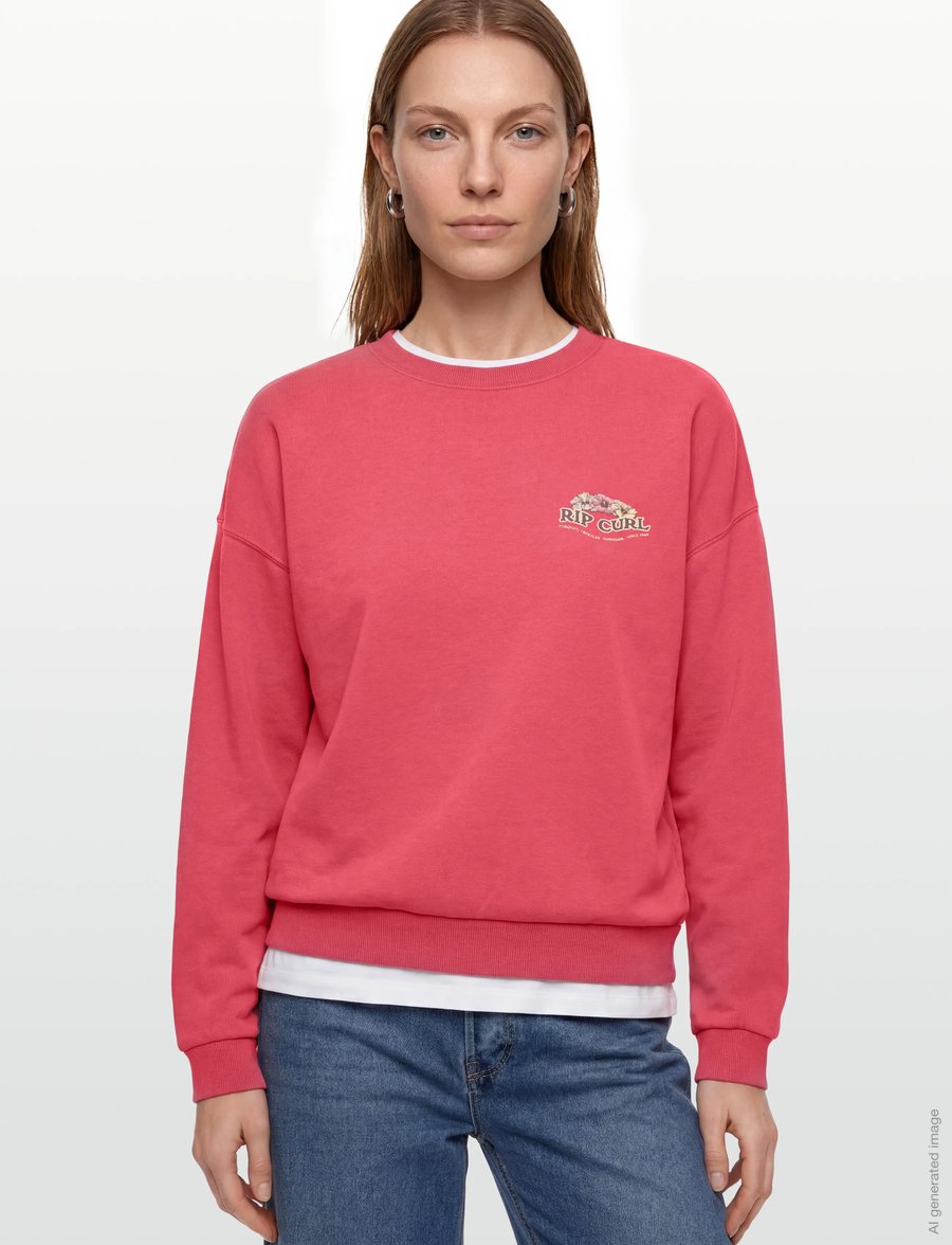 Rip Curl - BELLS HERITAGE CREW - sweatshirts - deep red - 3