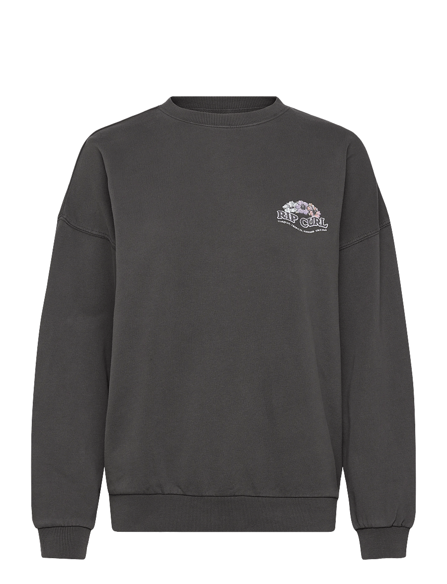 Rip Curl - BELLS HERITAGE CREW - bluzy i swetry - washed black - 0