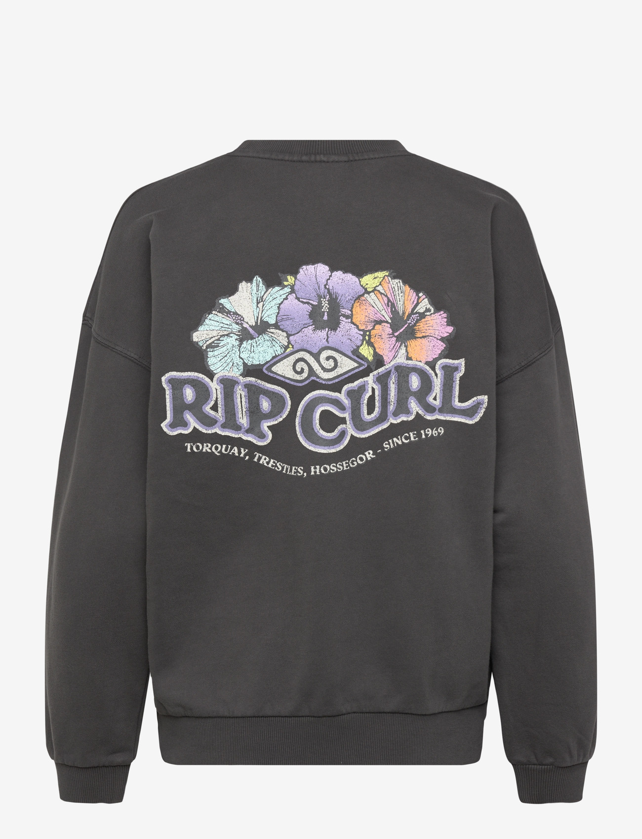 Rip Curl - BELLS HERITAGE CREW - sweatshirts - washed black - 1