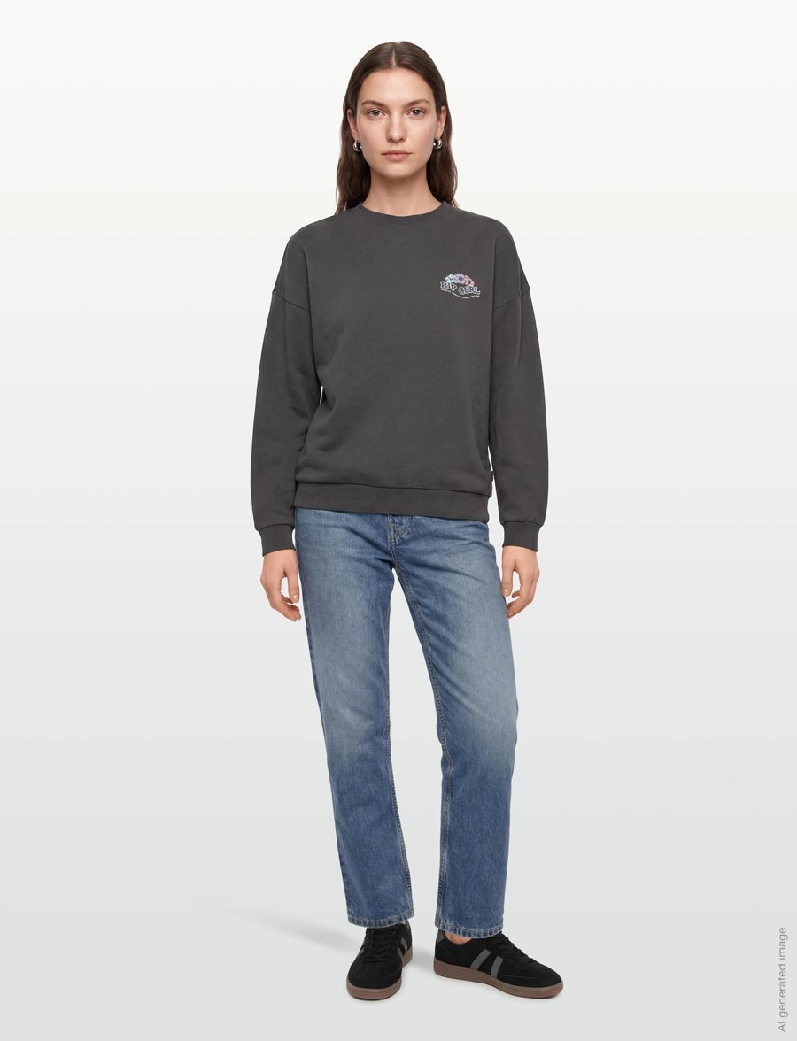 Rip Curl - BELLS HERITAGE CREW - megztiniai ir džemperiai - washed black - 0