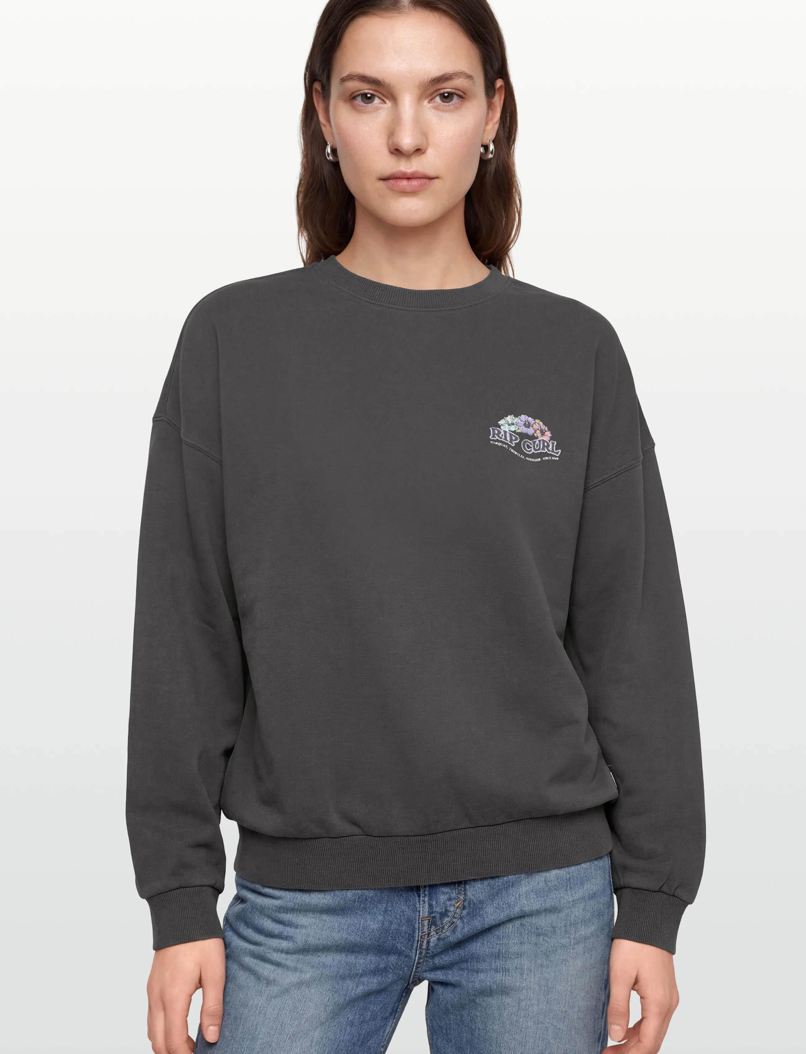 Rip Curl - BELLS HERITAGE CREW - megztiniai ir džemperiai - washed black - 3