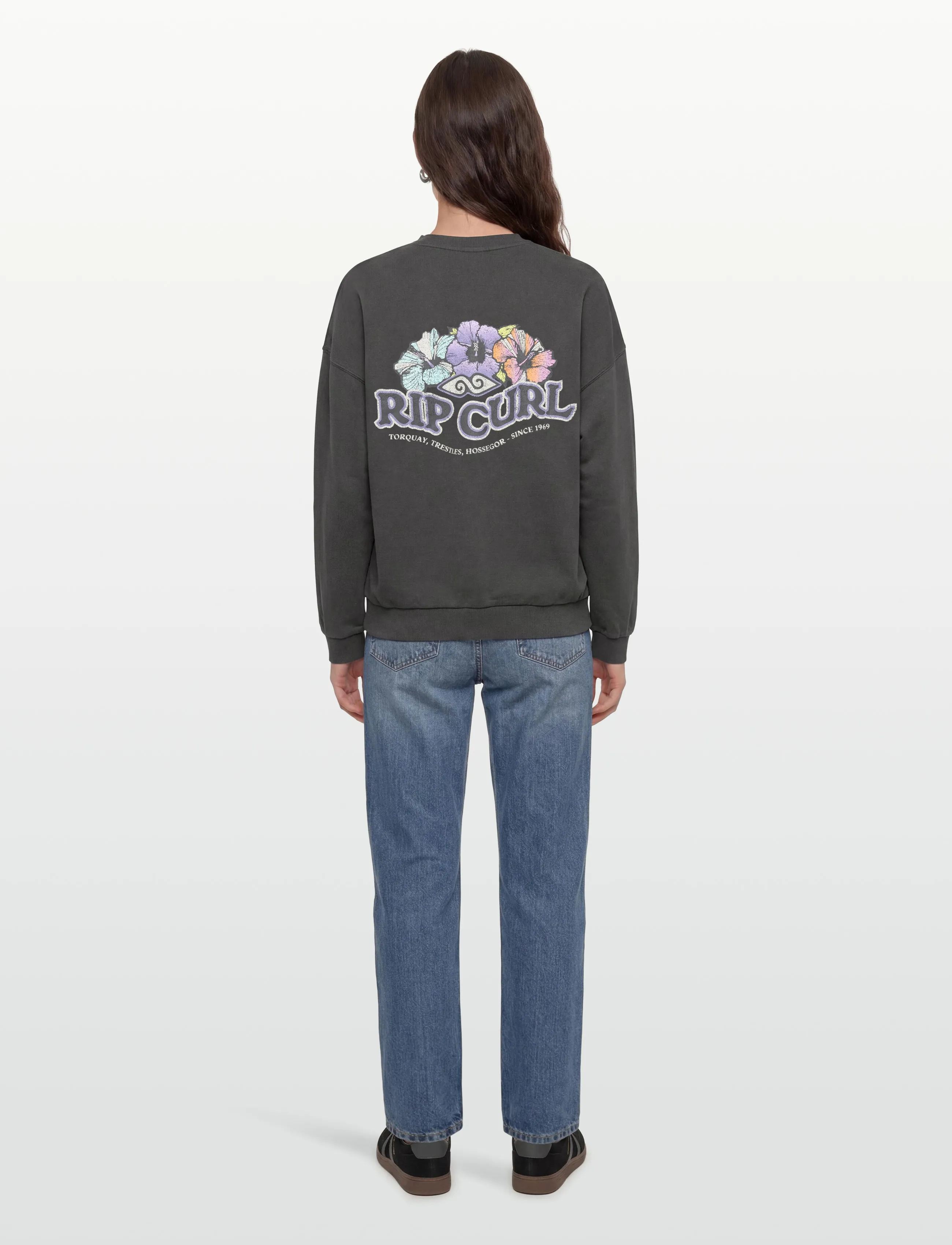 Rip Curl - BELLS HERITAGE CREW - megztiniai ir džemperiai - washed black - 4