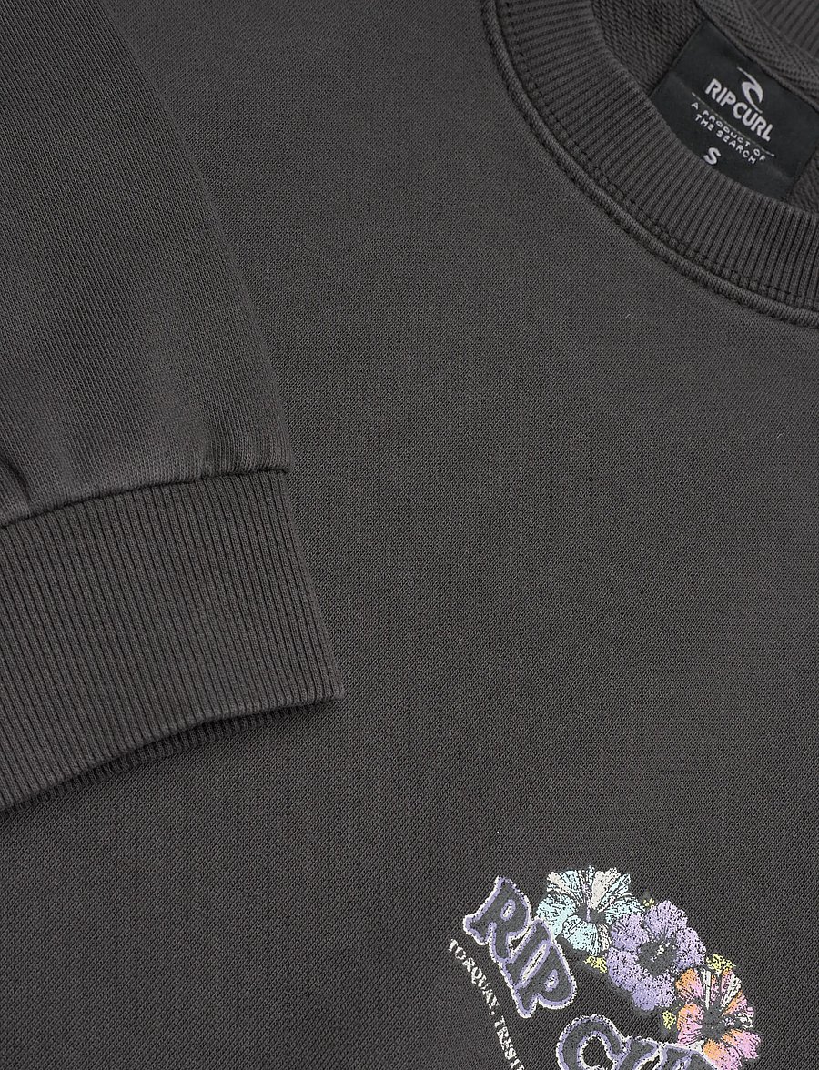 Rip Curl - BELLS HERITAGE CREW - bluzy i swetry - washed black - 2