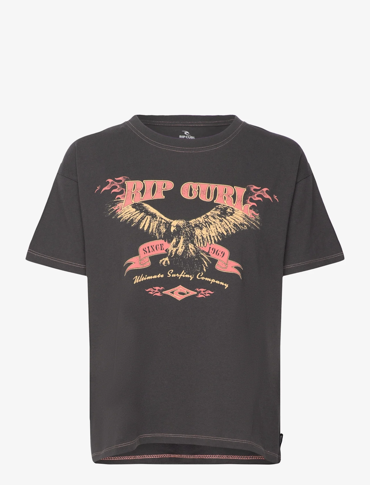 Rip Curl - ULTIMATE SURF RELAXED TEE - t-shirts - washed black - 0