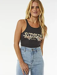Rip Curl - ENDLESS SUMMER RIBBED TANK - tops zonder mouwen - washed black - 5