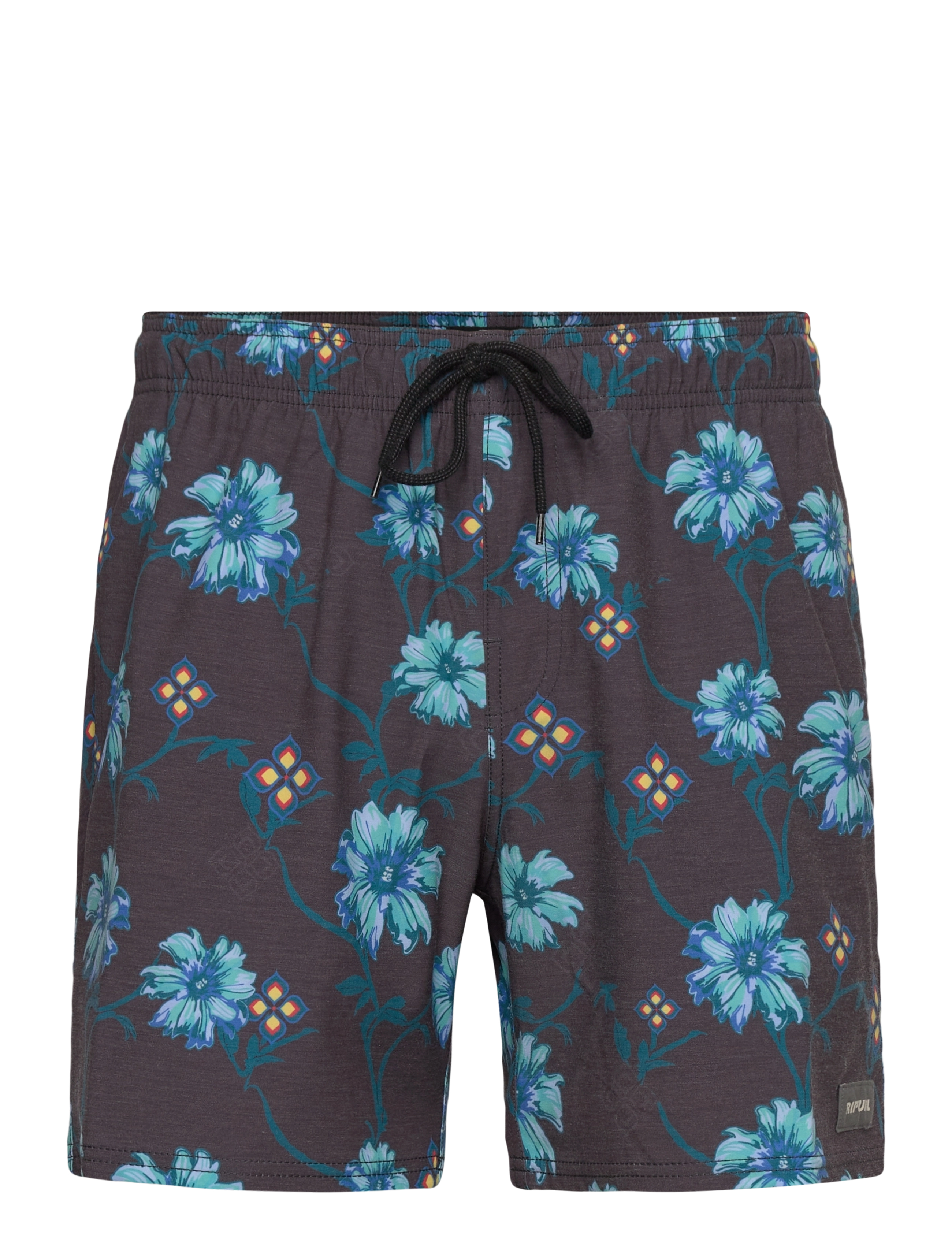 SURF REVIVAL FLORAL VOLLEY - BLACK