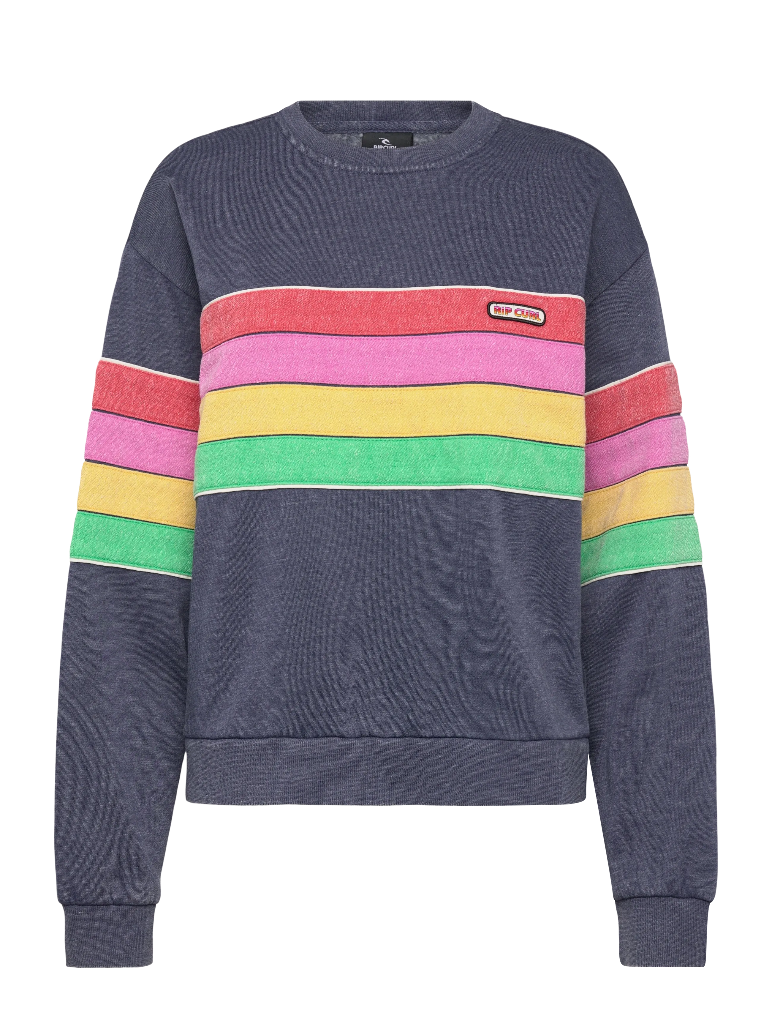 Rip Curl SURF REVIVAL RELAXED CREW - Pusad ja dressipluusid - DARK NAVY / multi