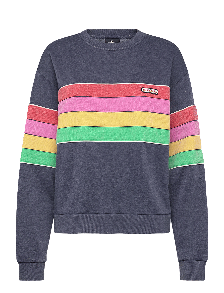 Rip Curl - SURF REVIVAL RELAXED CREW - oberteile - dark navy - 1