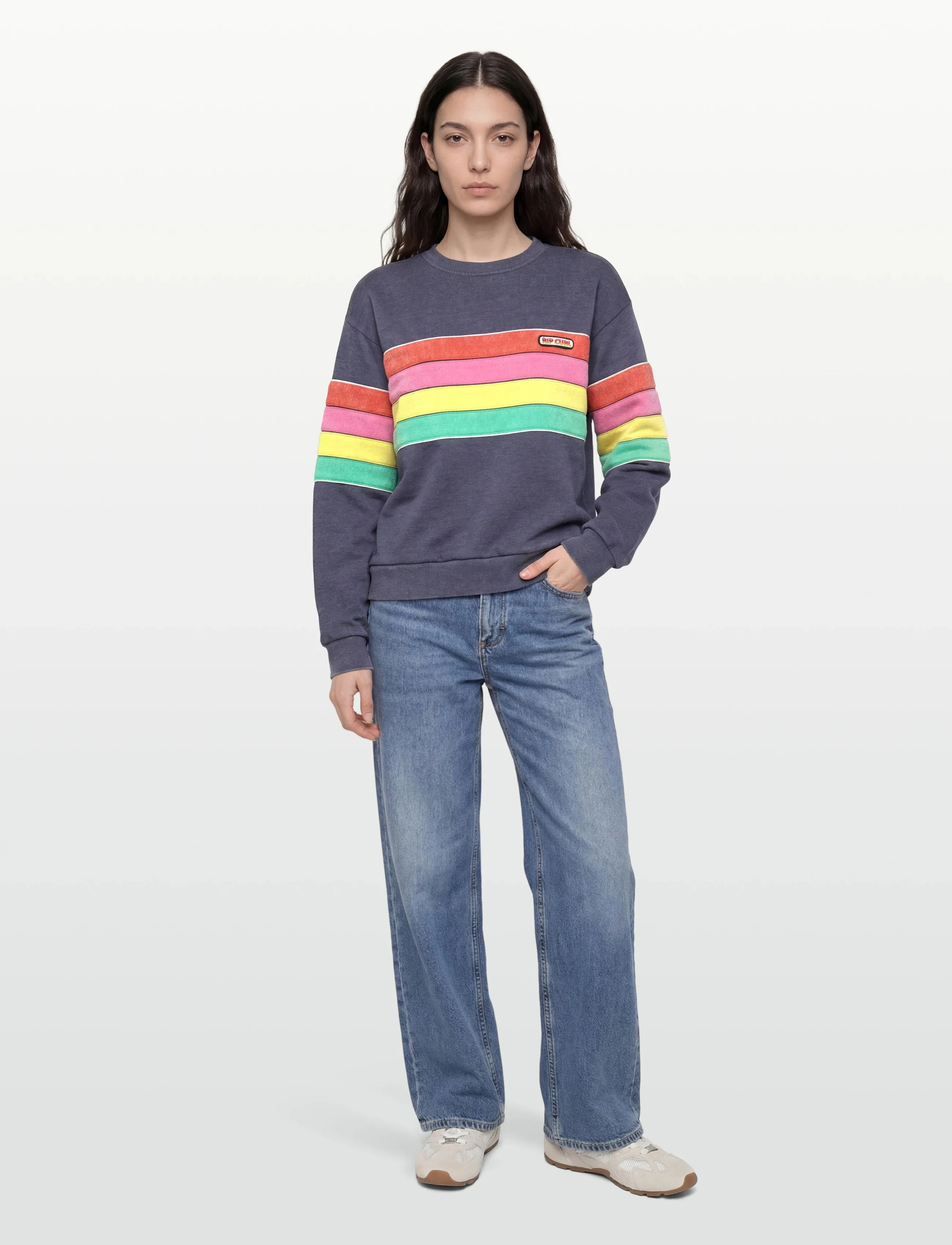 Rip Curl - SURF REVIVAL RELAXED CREW - oberteile - dark navy - 0