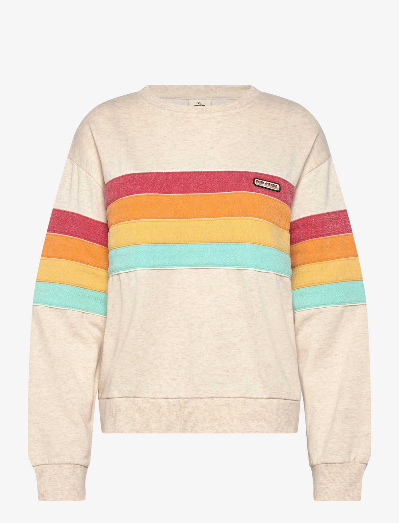 Rip Curl - SURF REVIVAL RELAXED CREW - overdele - oatmeal - 0
