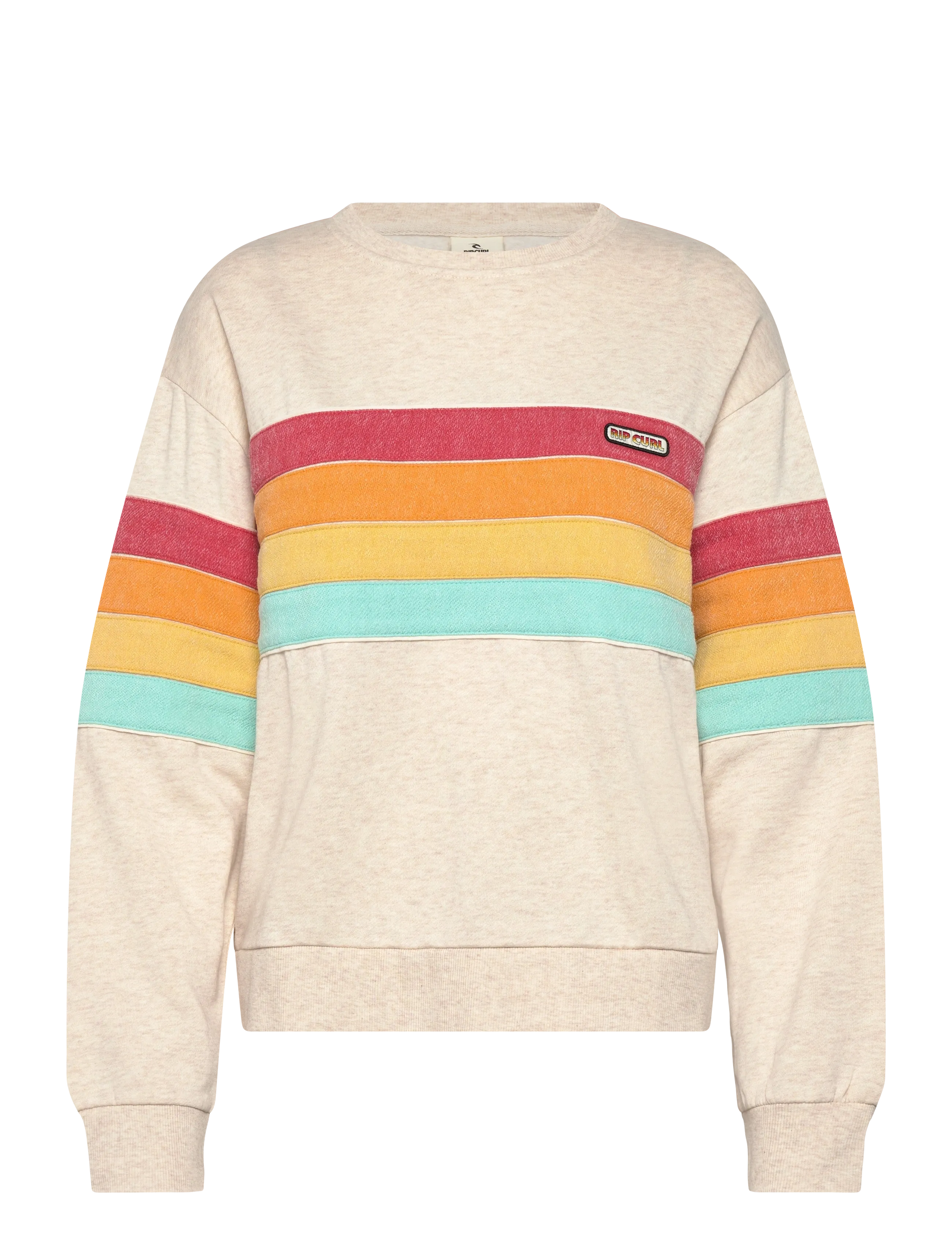 Rip Curl SURF REVIVAL RELAXED CREW - Rip Curl - OATMEAL / multi