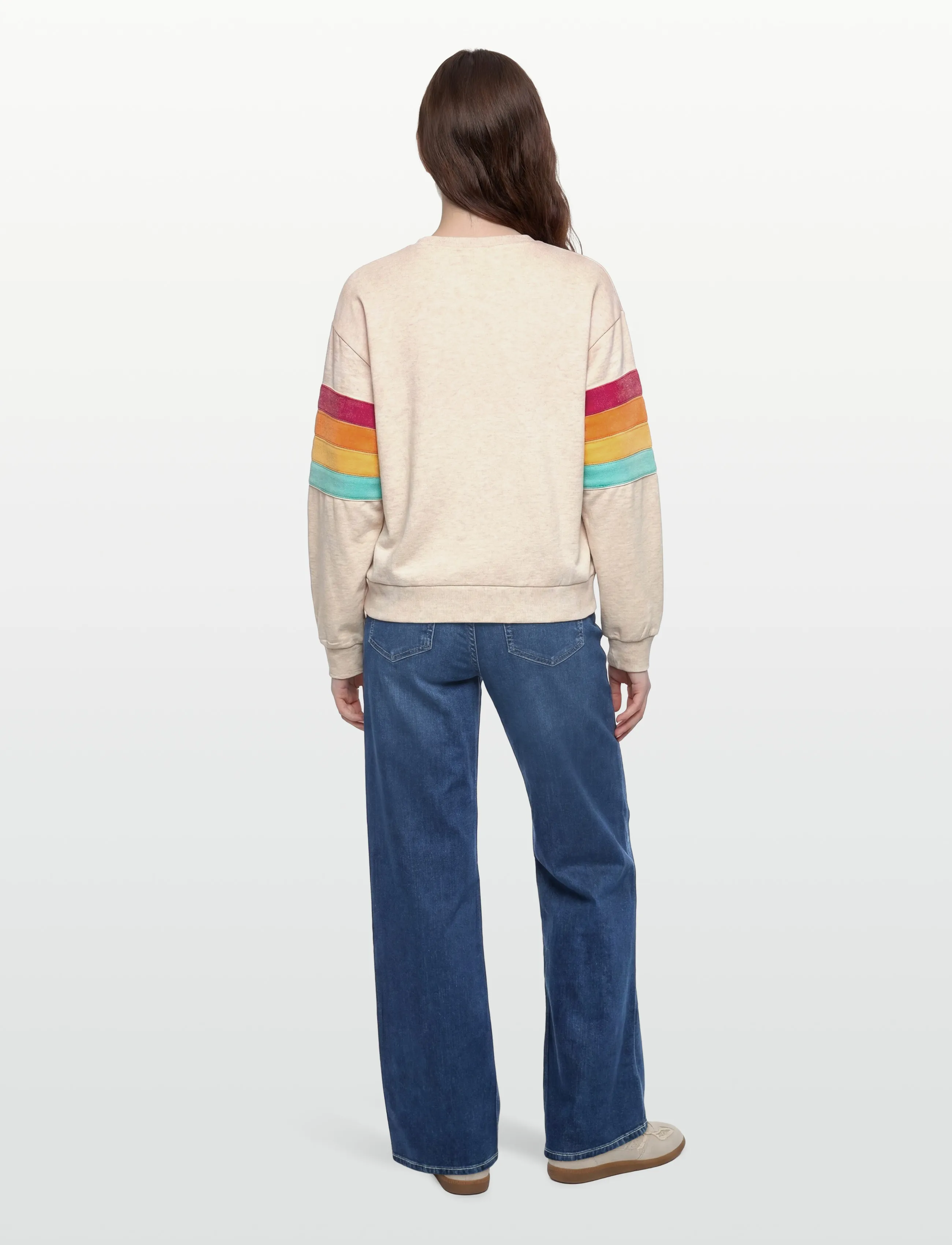 Rip Curl - SURF REVIVAL RELAXED CREW - tops - oatmeal - 4