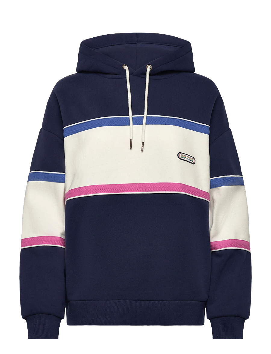 Rip Curl - SURF SIDE HERITAGE HOOD - huvtröjor - dark navy - 1