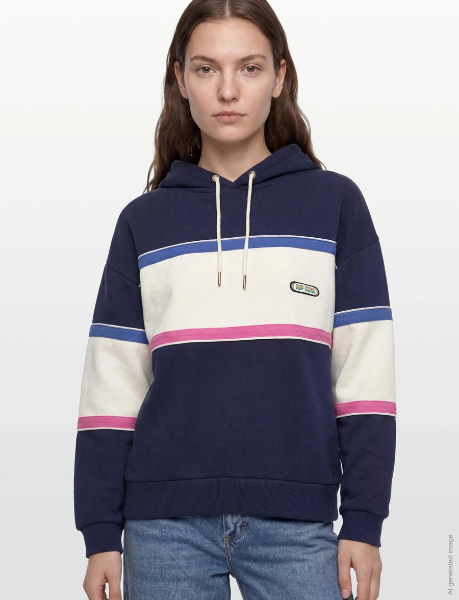 Rip Curl - SURF SIDE HERITAGE HOOD - huvtröjor - dark navy - 3