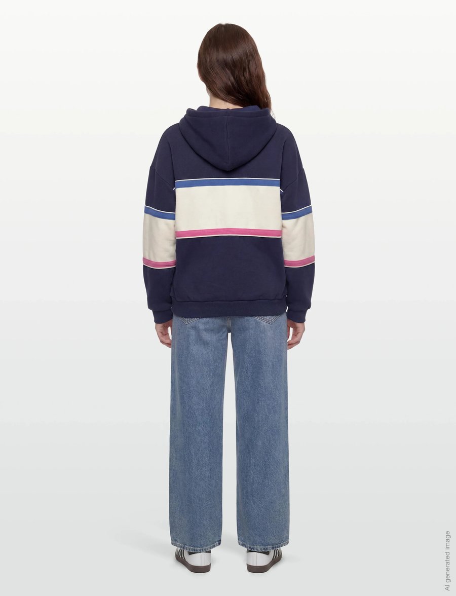 Rip Curl - SURF SIDE HERITAGE HOOD - huvtröjor - dark navy - 4