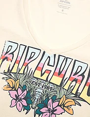 Rip Curl - BLOCK PARTY V TEE - t-shirts - off white - 5