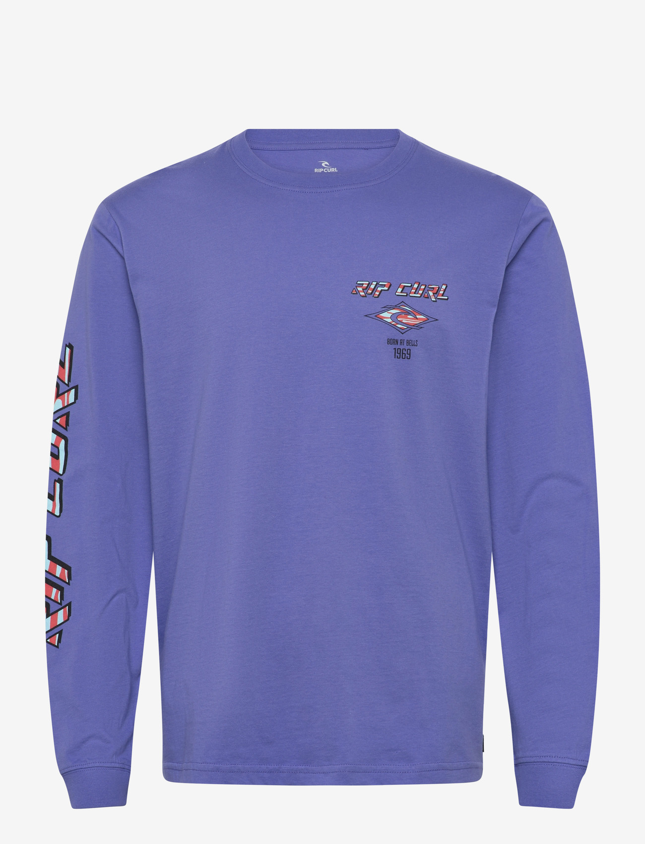 Rip Curl - FADE OUT ICON L/S TEE - laveste priser - blue haze - 0
