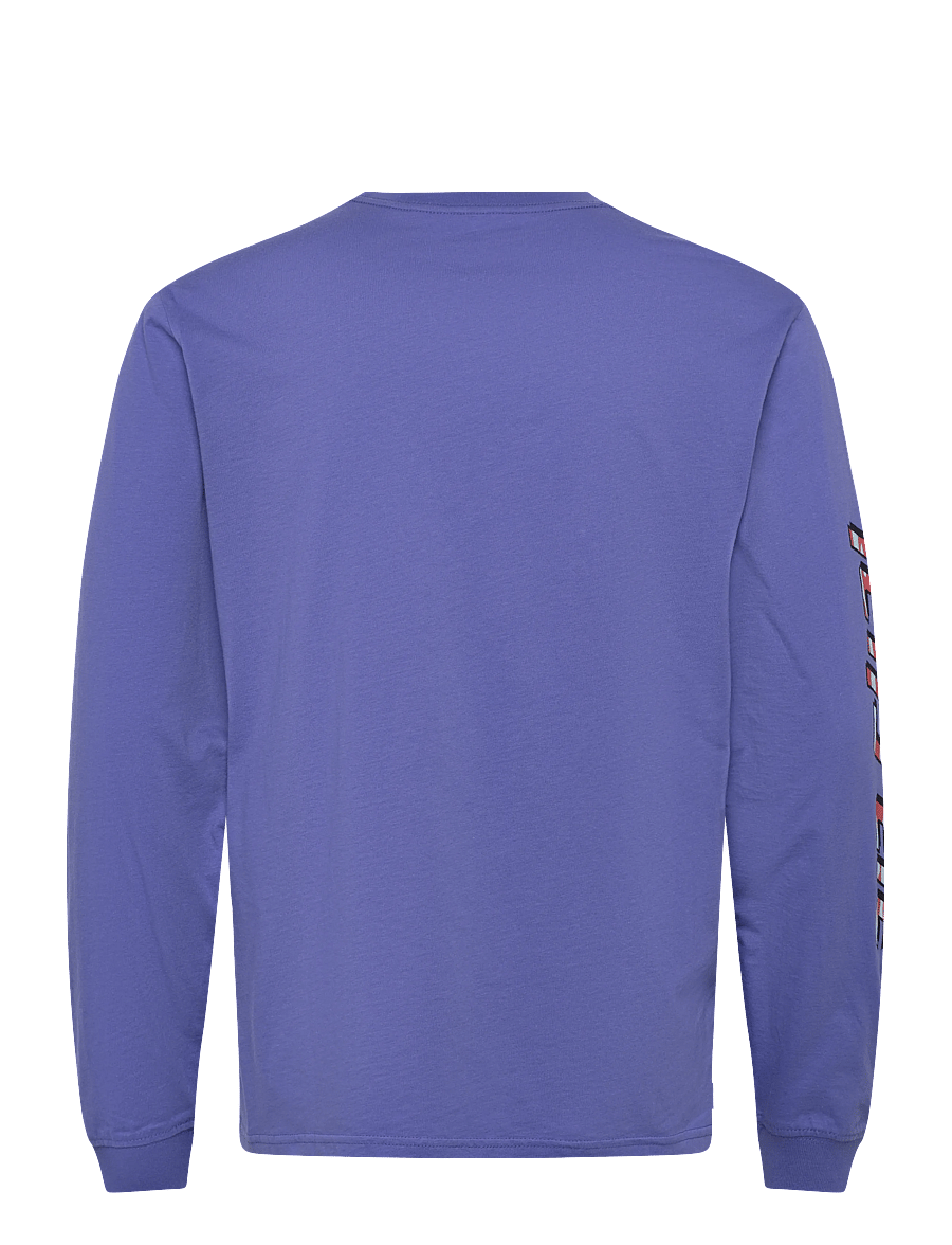 Rip Curl - FADE OUT ICON L/S TEE - Överdelar - blue haze - 1