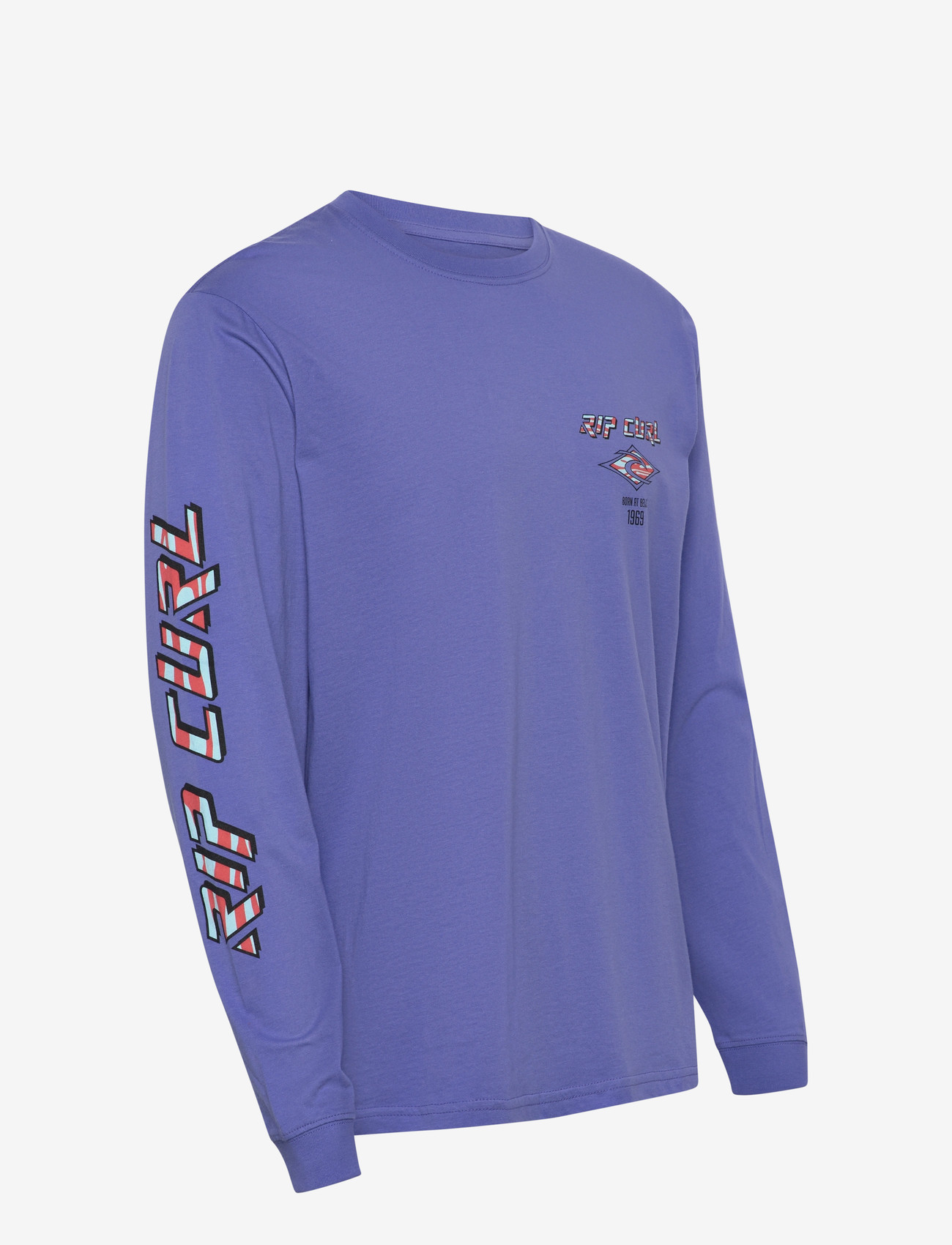 Rip Curl - FADE OUT ICON L/S TEE - laveste priser - blue haze - 2
