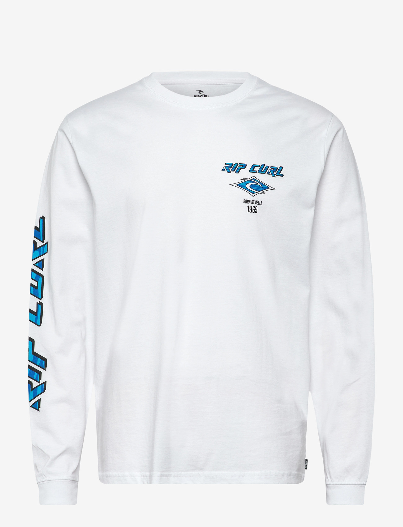 Rip Curl - FADE OUT ICON L/S TEE - Överdelar - white - 0