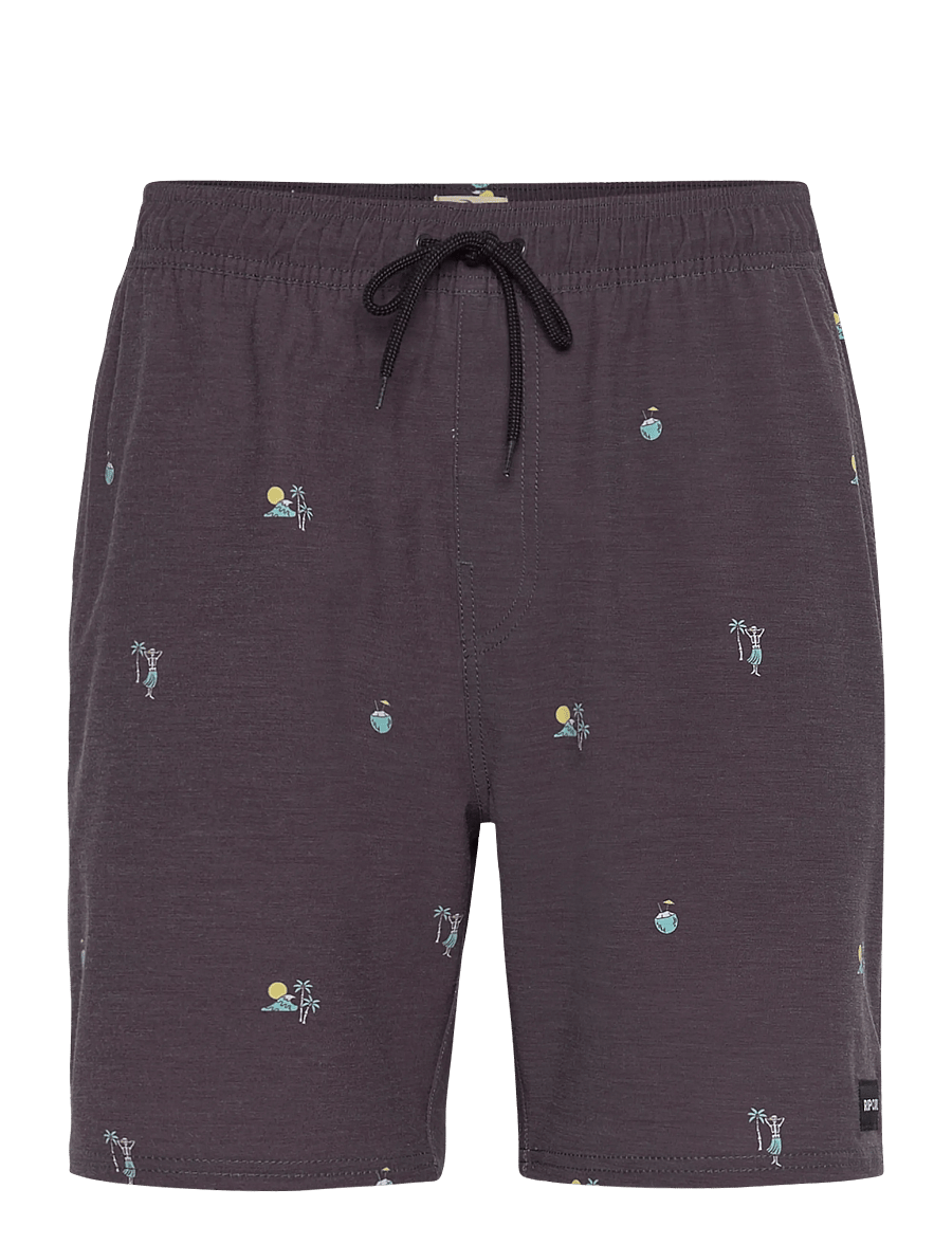 Rip Curl - SKELLY BREACH VOLLEY - swim shorts - black - 0