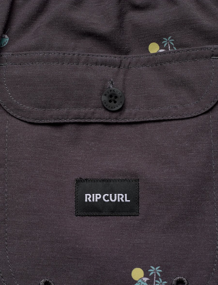 Rip Curl - SKELLY BREACH VOLLEY - swim shorts - black - 4