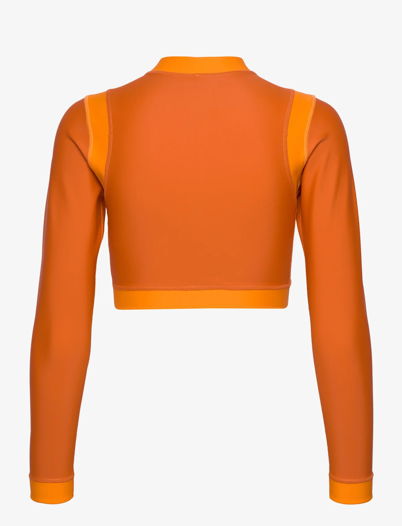 Rip Curl - MIRAGE COCO LS CROP TOP ZIPPED - navel shirts - orange - 1