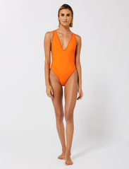 Rip Curl - MAHOT ONE PIECE HIGH LEG - swimsuits - light orange - 5