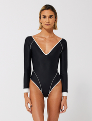 Rip Curl - MALOYA SURF SUIT LS - swimsuits - black - 2