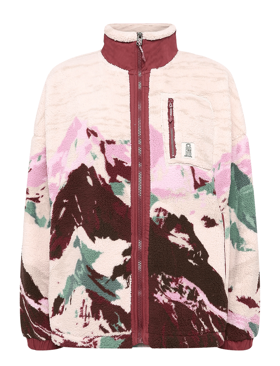 Rip Curl - S-SERIES BONDED Z/T POLAR - oberteile - dark plum - 0