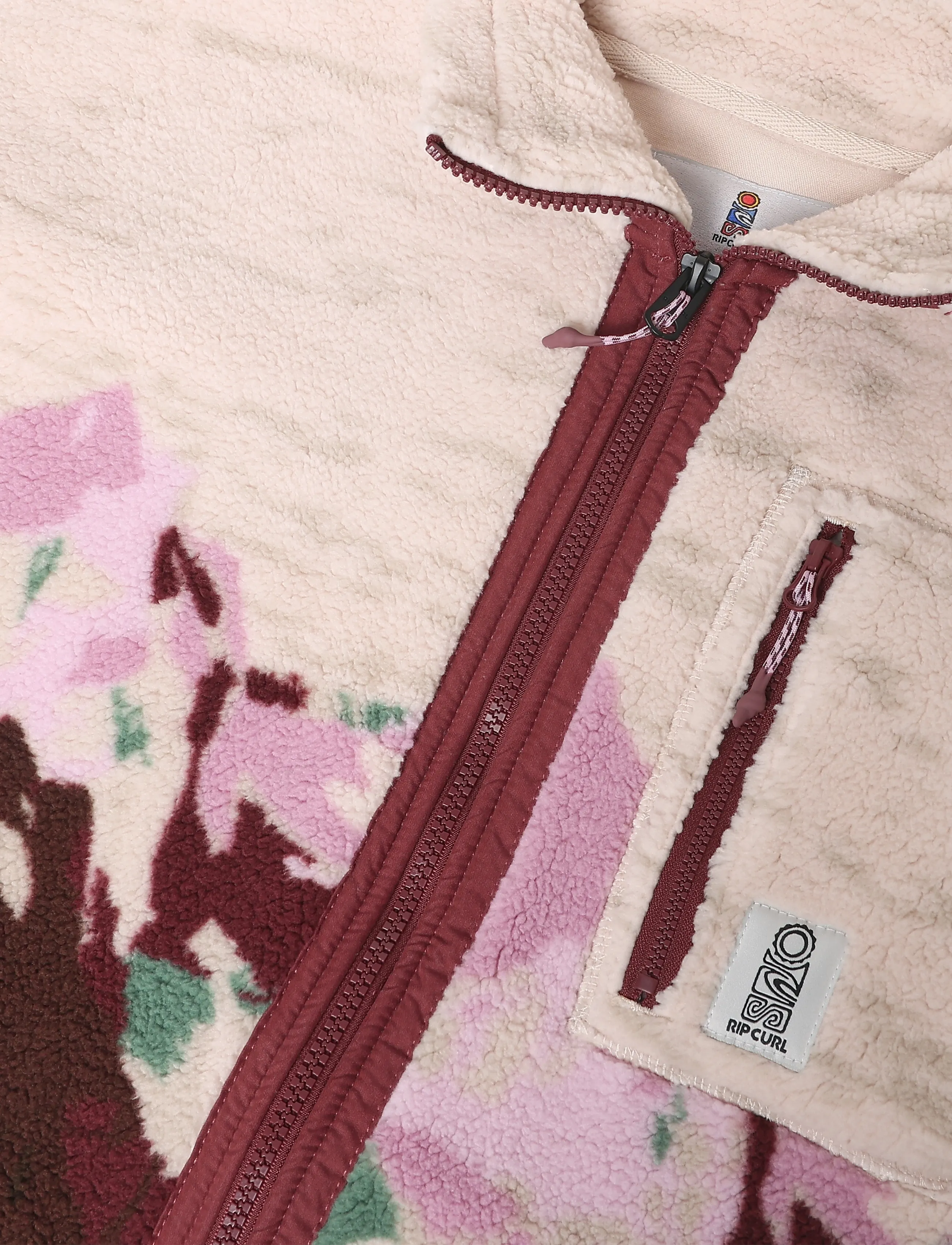 Rip Curl - S-SERIES BONDED Z/T POLAR - dark plum - 2