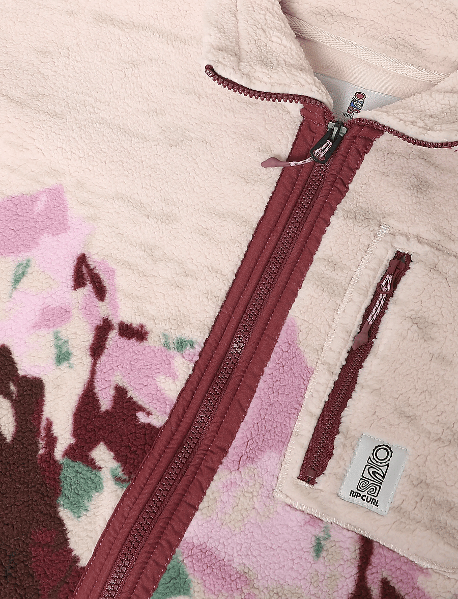 Rip Curl - S-SERIES BONDED Z/T POLAR - oberteile - dark plum - 2
