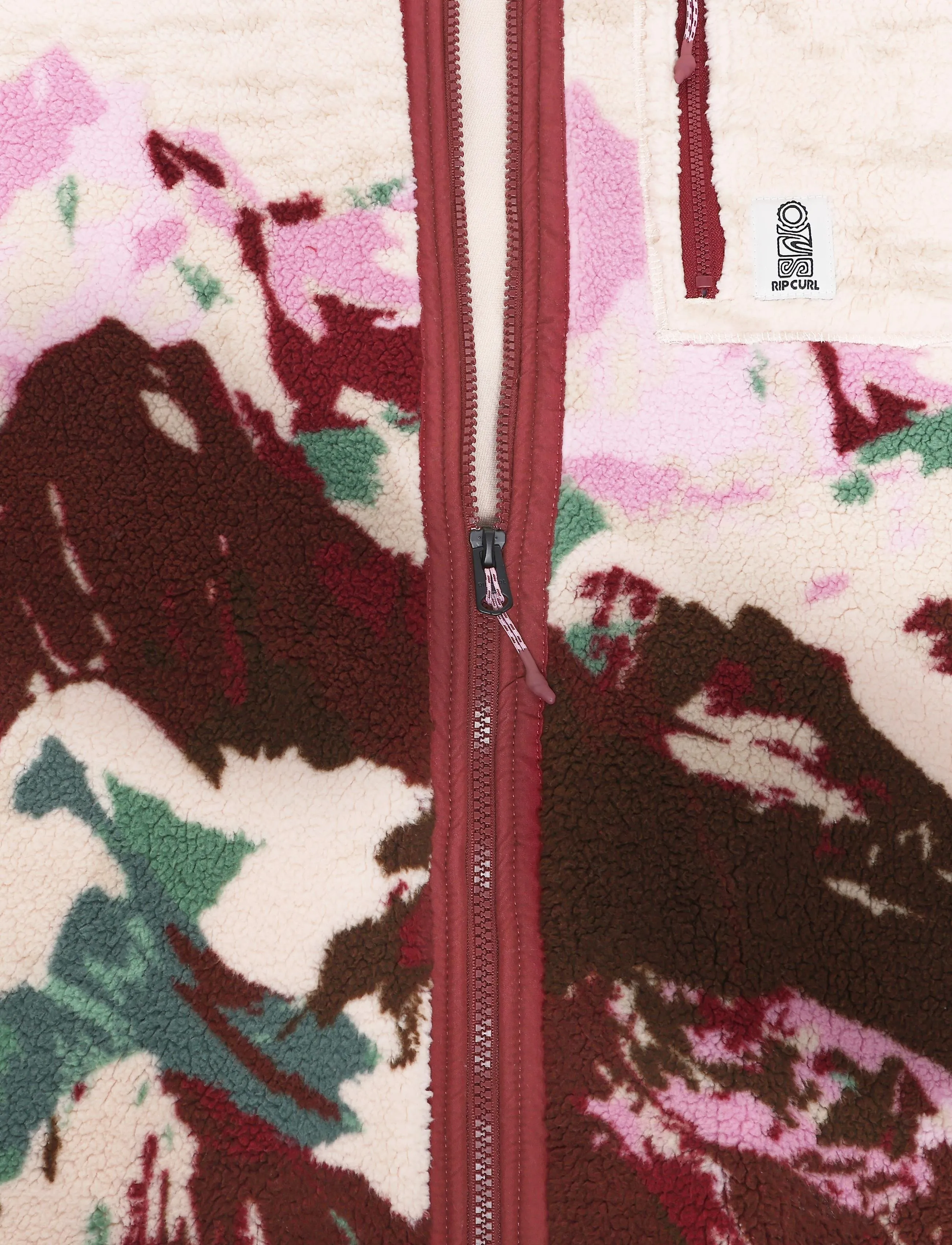 Rip Curl - S-SERIES BONDED Z/T POLAR - dark plum - 3