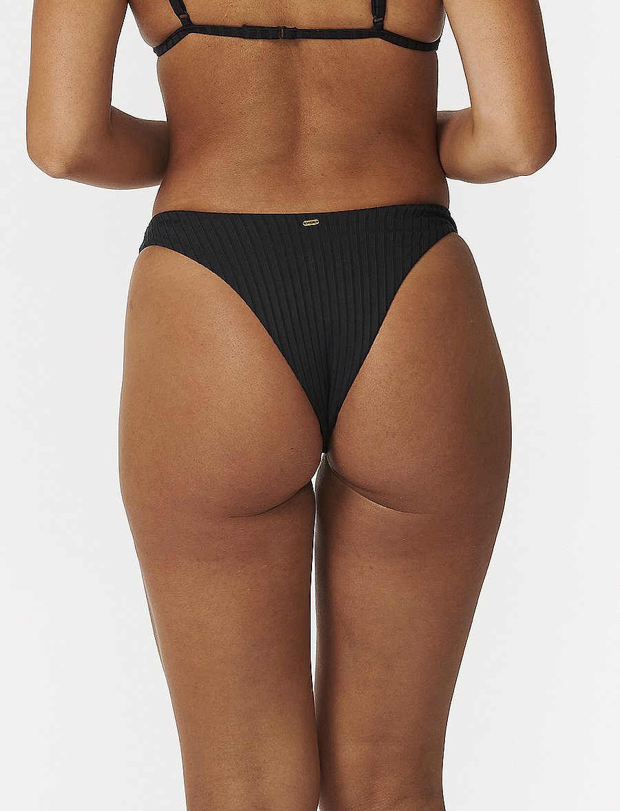 Rip Curl - PREMIUM SURF HI LEG SKIMPY - sports swimwear - black - 4