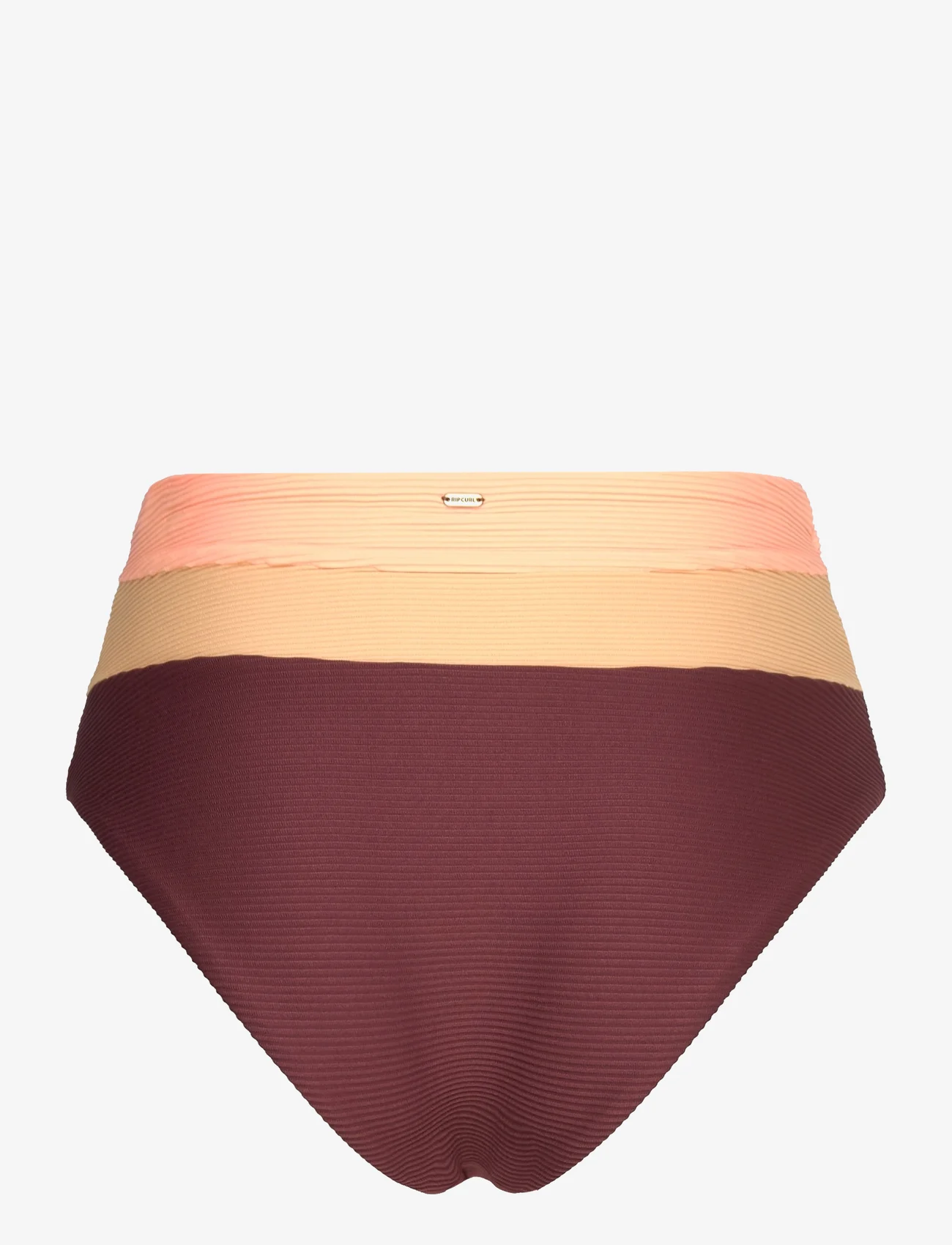 Rip Curl - BLOCK PARTY SPLICE FULL PANT - bikinihosen mit hoher taille - plum - 1