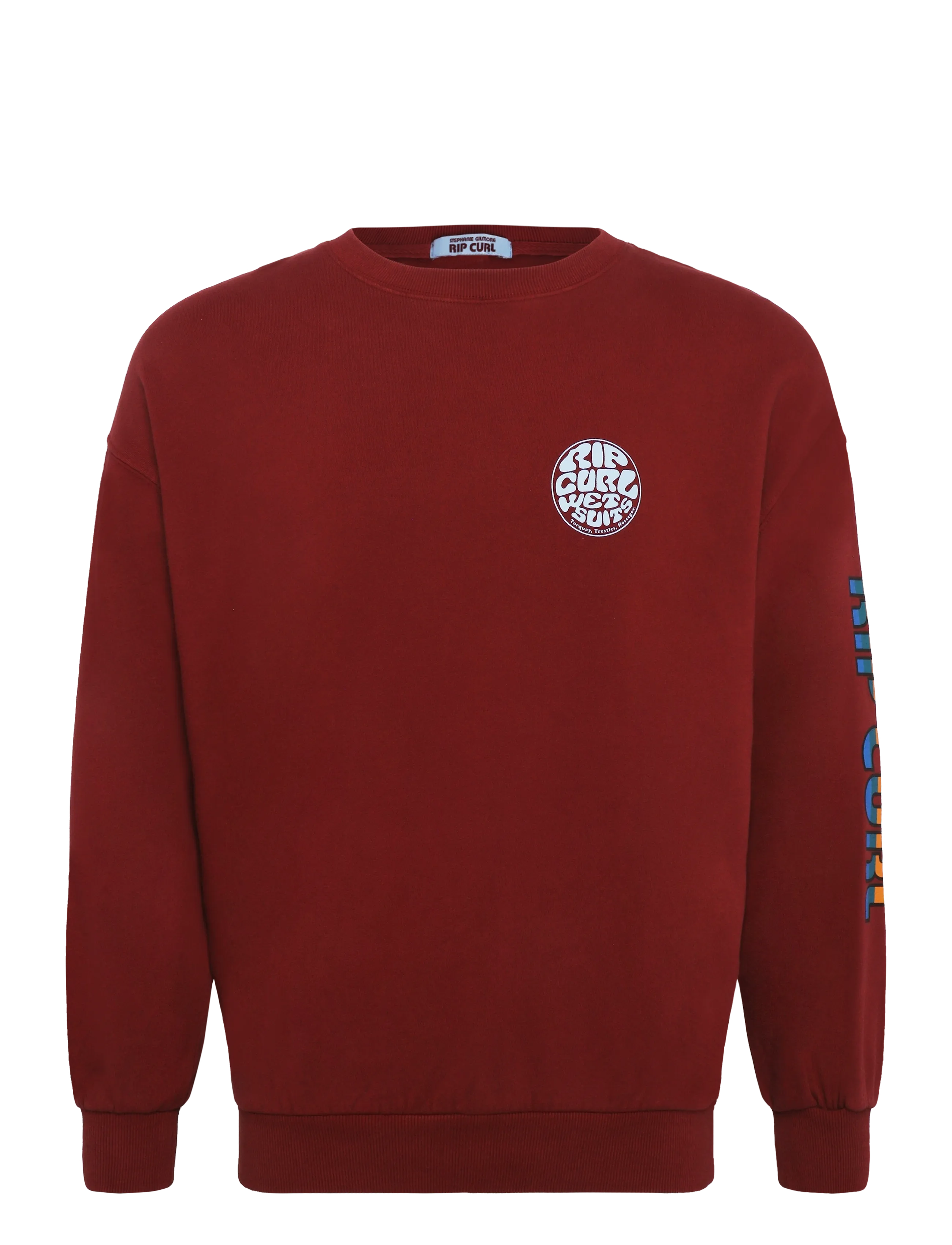 Rip Curl SG HERITAGE OVERSIZED FLEECE - New arrivals - PLUM / burgundy